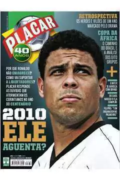 Editora Abril - Revista Placar - Janeiro 2010