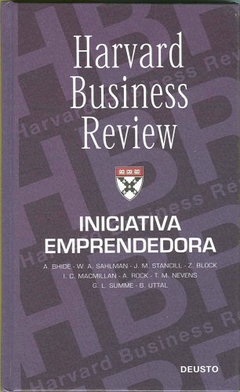 A. Bhide - Havard Business Review: Iniciativa Emprendedora