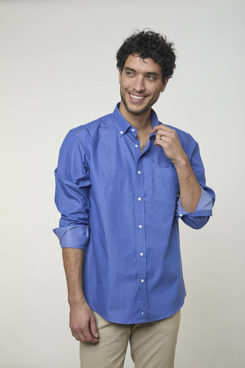 Imagen de Camisa Sport Liso Leon