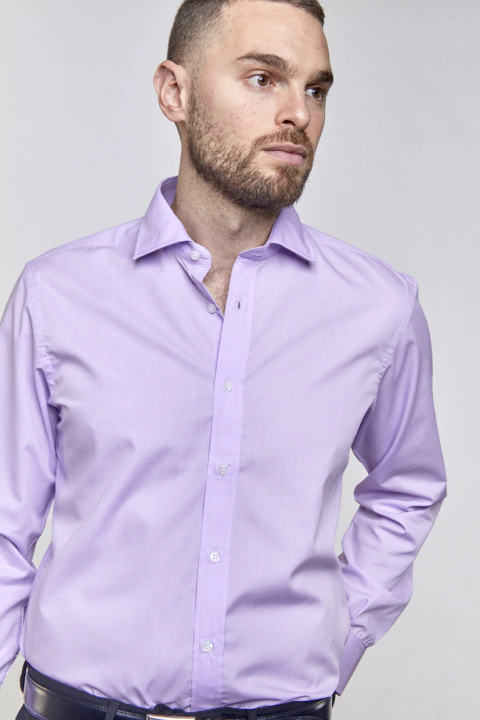 Camisa Slim Fit Liso Easy - tienda online