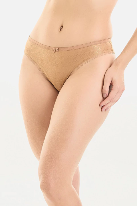 Calcinha Fio Com Laterais Largas e Estampa Atemporal - comprar online