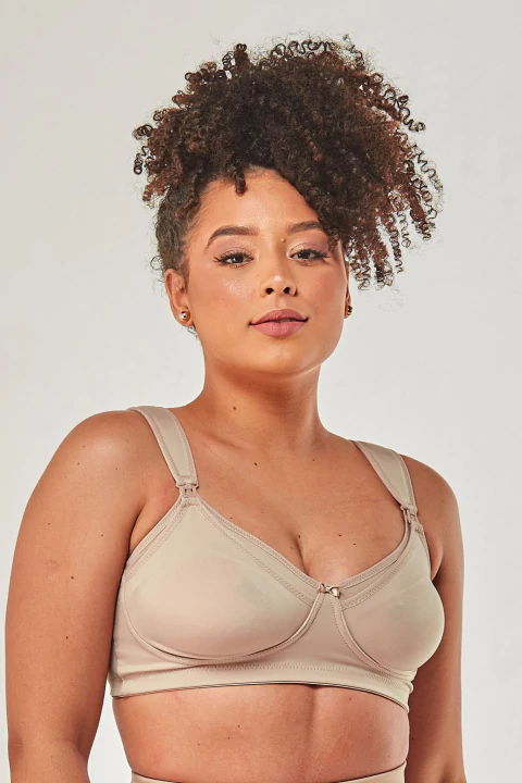 Sutiã Amamentação Plus Com Alças Largas - comprar online