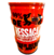 LIXEIRA METALICA TAMBOR 99% DE RESSACA TONEL 50LT LARANJA