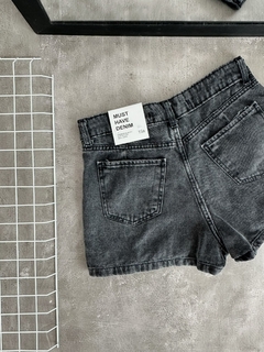 short pollera gris - comprar online