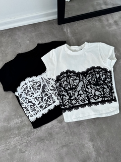 baby tee corset xoxo - comprar online
