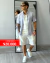 Camisa Avicii celeste