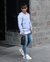 Campera colby gris - comprar online