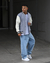 Campera varsity gris en internet