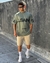 Imagen de Remera Allsaints verde oliva