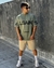 Remera Allsaints verde oliva - tienda online