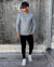 Sweater Angora gris cl - tienda online
