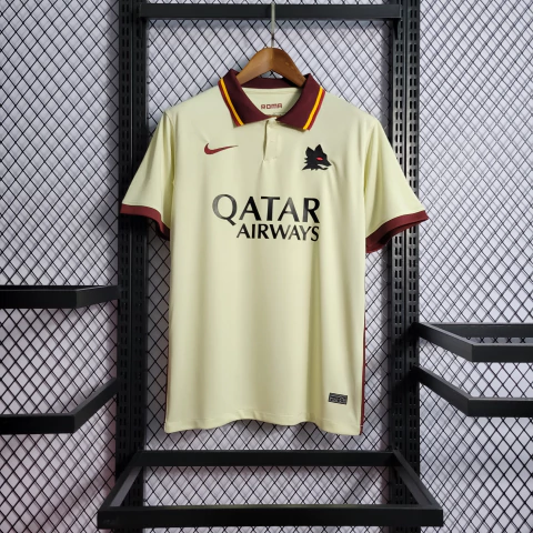Camisa Roma II 19/20 Torcedor Nike Masculina - Bege