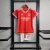 Camisa + Shorts Infantil Benfica I 23/24 - Vermelho