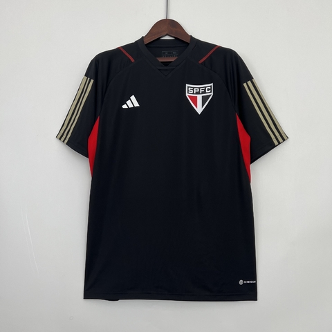 Camisa São Paulo Treino 23/24 Torcedor Adidas Masculina - Preto