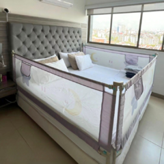 Baranda de protección para cama king 2 metros. - toyseguro