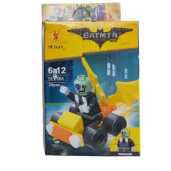 Bloques de construcción Batman pinguino auto