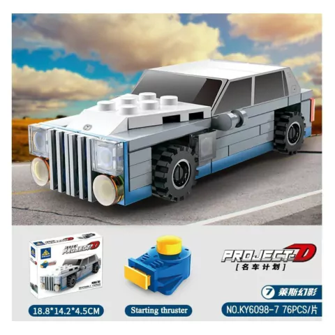 Bloques de construcción KAZI carro gris