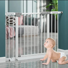 Reja de seguridad bebe 163 a 170 cms. color blanco. - toyseguro