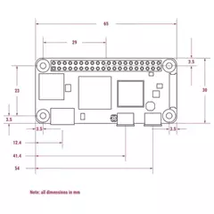 RASPBERRY PI ZERO 2 W 64 BITS CORTEX-A53 - tienda online