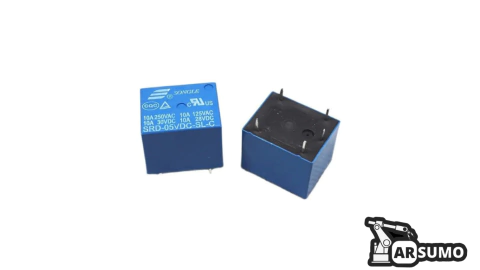 RELE 12V DOBLE INVERSOR