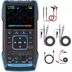 FNIRSI® 2C23T Osciloscopio Multímetro de Mano de Doble Canal 3 en 1 10MHz 50MS/s Generador de Funciones DDS en internet