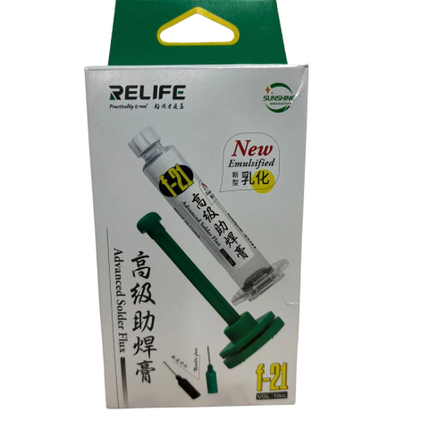 Flux Relife F-21 10cc Profesional | Mejora la Conductividad y Limpieza en PCBs - comprar online