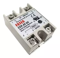 RELÉ DE ESTADO SÓLIDO FOTEK SSR-60 3-32 VDC 40 A - ARSUMO TECNOLOGIA E INNOVACION 