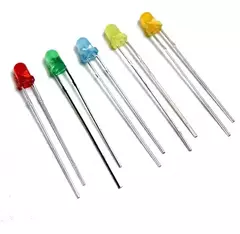 LED 3MM LUZ DIFUSA AMARILLA - comprar online