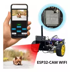 Imagen de Esp32 Cam Ov2640 + Placa Base Programador Esp32