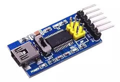 PLACA DE CONEXIÓN BÁSICA PARA ARDUINO FTDI FT232RL, MÓDULO ADAPTADOR USB A TTL SERIE IC, CONVERTIDOR PARA ARDUINO 3,3 V 5 V, INTERRUPTOR FT232. - comprar online