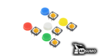 PULSADORES TACT SWITCH 7.3 MM (BASE 12X12MM) CON CAPUCHON