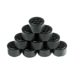 JUEGO DE SILICONA OSCURAS SLT20P ALUMINIO - (33MM X 20MM - PAR)