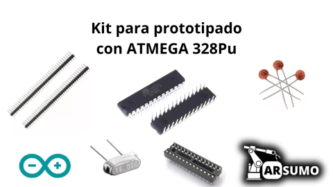 KIT DE DESARROLLO ATMEGA328PU