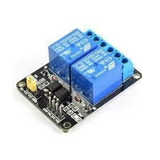 MODULO RELAY RELE 2 CANALES OPTOACOPLADO 5V