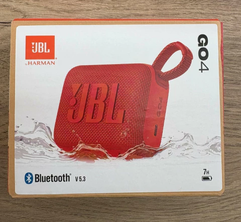 PARLANTE BLUETOOTH V5.3 ORIGINAL JBL GO 4 ROJO - comprar online