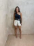 SHORT ALFAIATARIA LINHO - comprar online