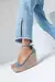 Sandalias Alessia Alta Celeste - mutter