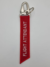 Chaveiro Aviadoras Tecido Flight Attendant Vermelho - comprar online