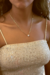 Colar Aunitie com Elos Cartier Em prata 925 com banho de ouro amarelo 18k e detalhe em ponto de luz com pedra incolor. - comprar online
