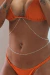 Body Chain Corações entrelaçados em Prata 925 - comprar online