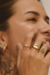 Anel Bia em prata 925 com banho de ouro amarelo 18k - comprar online