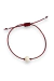 Pulseira Fio Vermelho e Pérola em Prata 925 - comprar online