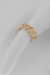 Anel Olivia em prata 925 com banho de ouro amarelo 18k