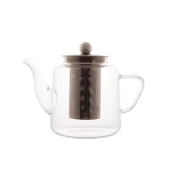 Chaleira de Vidro com Difusor Inox 600ml