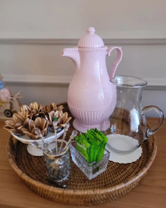 Porta Sachê Linha Dublin Vidro Incolor - Casa Ornato Decor