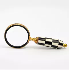 Lupa Linha Joker Blue Acabamento Dourado