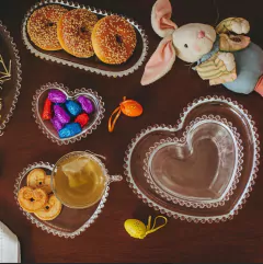 Bowl Coração Wolff Linha Pearl Cristal P - Valor Unitário - loja online