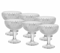 Taças Cristal de Chumbo Wolff Sobremesa Linha Queen 260ml (Caixa 6 Unidades) - comprar online