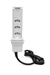 Torre De Tomada Retrátil Multiplug 3 Tomadas 20a - Branco