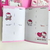 Caderno + Planner não datado da Hello Kitty na internet